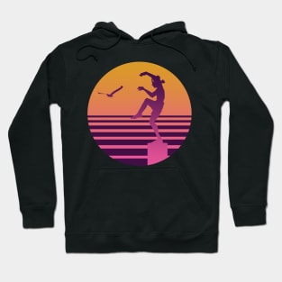 Karate Kid classic vintage colors Hoodie